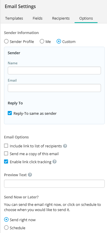 NovaCreateEmailOptions.png